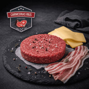 Hamburguesas de Bacon y Queso